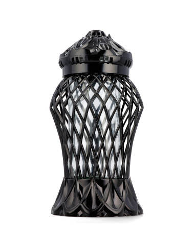 Znicz Glamour Wazon Karo Duży czarny 37cm